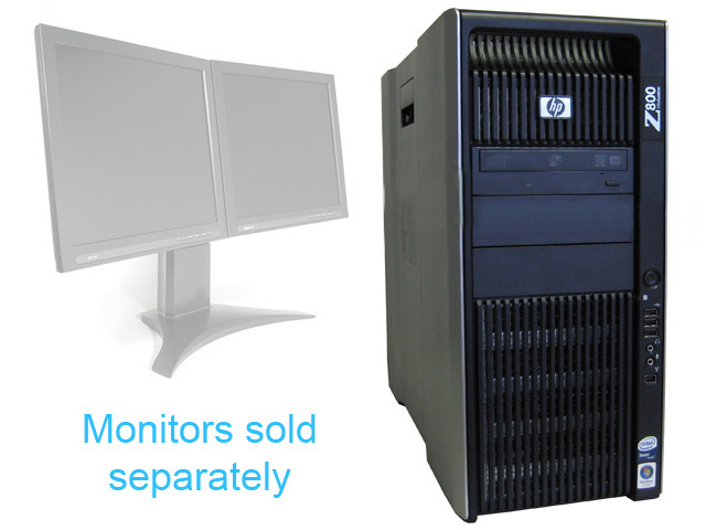 HP Workstation Z800 FF825AV Two E5506 2.13Ghz 24GB 500GB FX3800 - Click Image to Close